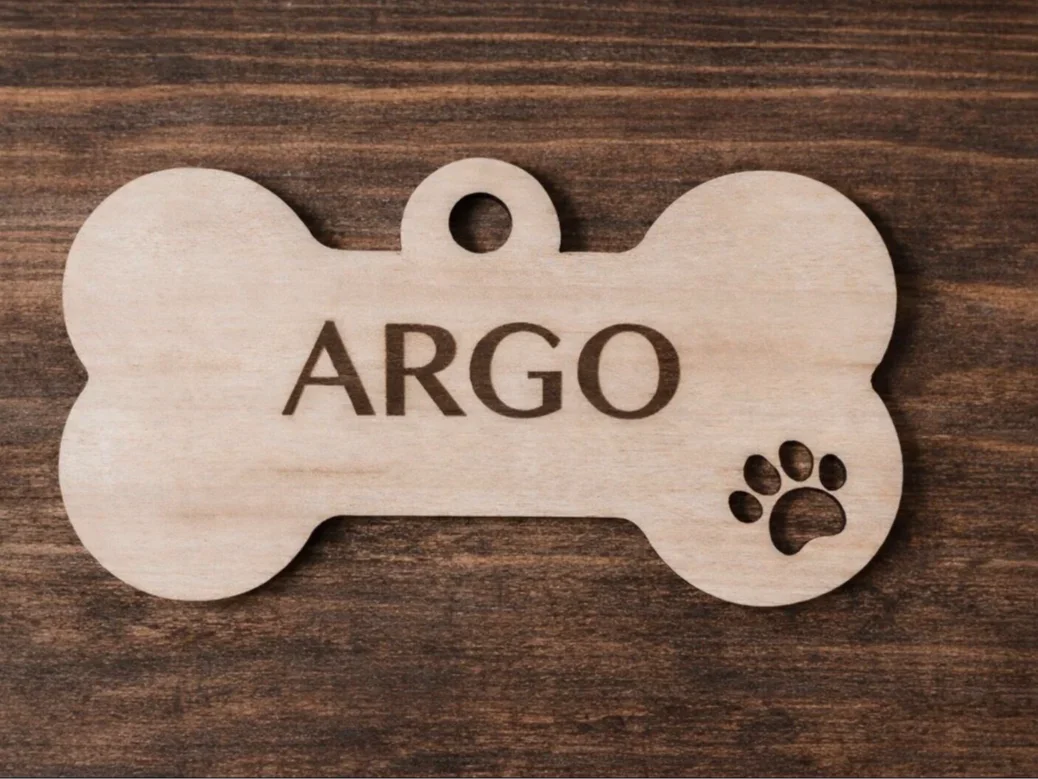 Dog tag, customizeable