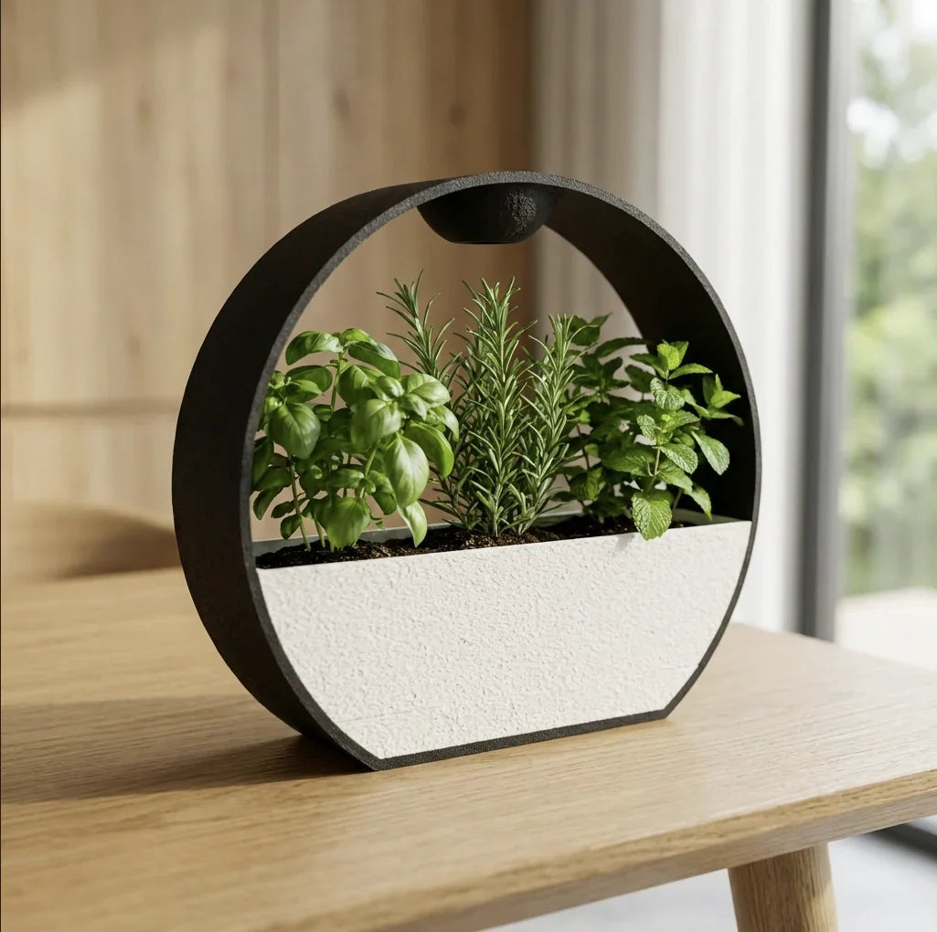 Stone Effect Self-Watering Planter